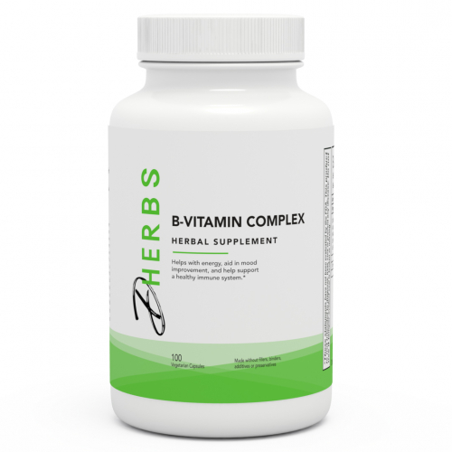 B-Vitamin Complex - Natural Vitamin B Complex Supplement (100 Capsules) B-Vitamin Complex - Natural Vitamin B Complex Supplement (100 Capsules)