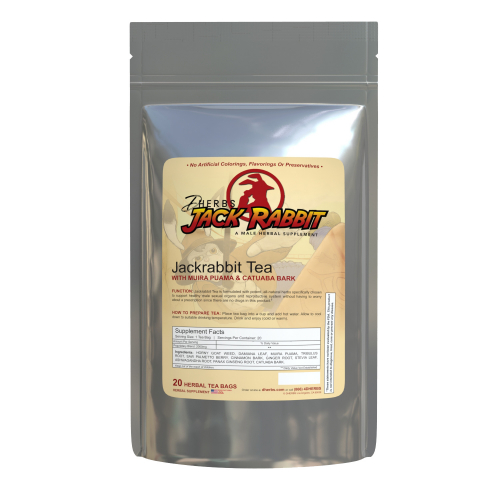 Jackrabbit Tea - Herbal Tea for Male Libido and Stamina Jackrabbit Tea - Herbal Tea for Male Libido and Stamina