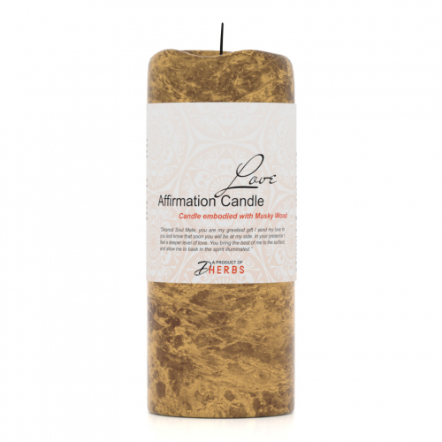 Love Affirmation Candle - Positive Affirmation Candle Love Affirmation Candle - Positive Affirmation Candle