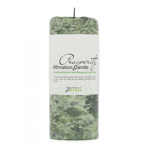 Prosperity Affirmation Candle - Positive Affirmation Candle Prosperity Affirmation Candle - Positive Affirmation Candle