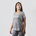 Heather Grey Shirt V-neck
