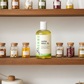 Alpha Male Oil (4 oz) - Massage Oil for Male Genitalia (Penis and Testicles)