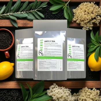 Anti-V Tea Bundle - Anti-Viral Tea for Immune Support (1-Month Supply)