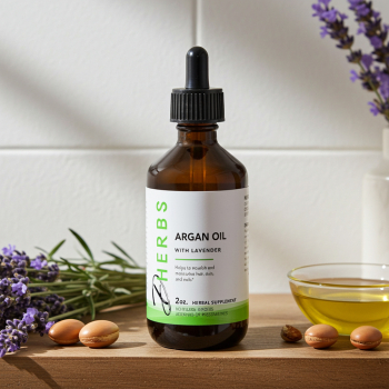 Argan Oil With Lavender (2oz) - Lavender Argan Oil
