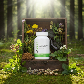 B-Vitamin Complex - Natural Vitamin B Complex Supplement For Vegetarians And Vegans