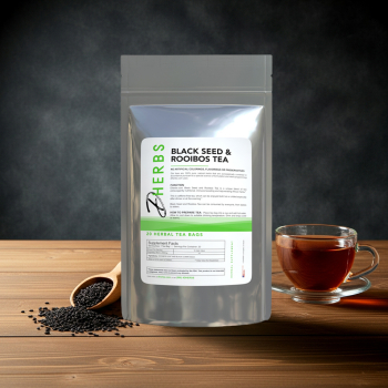Black Seed & Rooibos Tea - Black Seed Tea with Rooibos Leaf