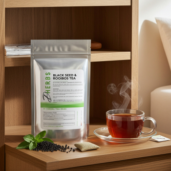Black Seed & Rooibos Tea - Black Seed Tea with Rooibos Leaf