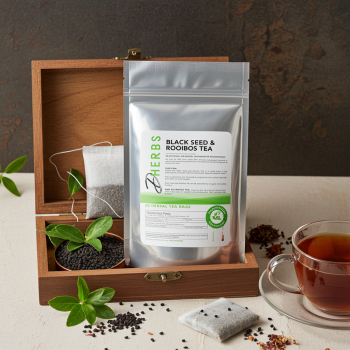 Black Seed & Rooibos Tea - Black Seed Tea with Rooibos Leaf