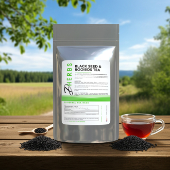 Black Seed & Rooibos Tea - Black Seed Tea with Rooibos Leaf