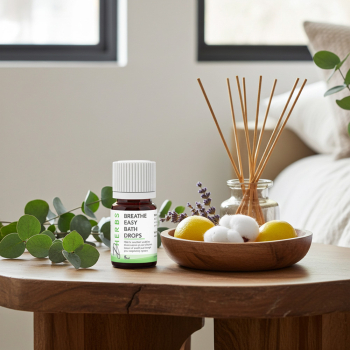 Breathe Easy Bath Drops - Aromatherapy for Respiratory Health