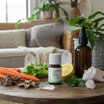 Cleansing Bath Drops - Aromatherapy Drops