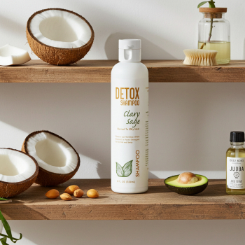 Detox Shampoo - Clary Sage - Hair Detox Shampoo with Clary Sage