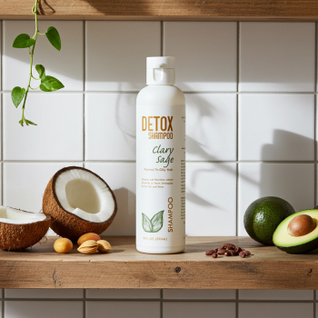 Detox Shampoo - Clary Sage - Hair Detox Shampoo with Clary Sage