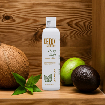 Detox Shampoo - Clary Sage - Hair Detox Shampoo with Clary Sage