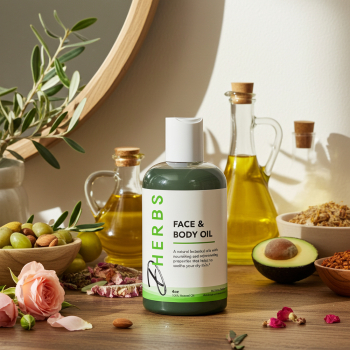 Face and Body Oil (4 oz) - Natural Body Oil