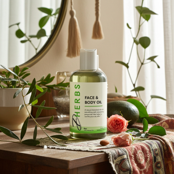 Face and Body Oil (4 oz) - Natural Body Oil