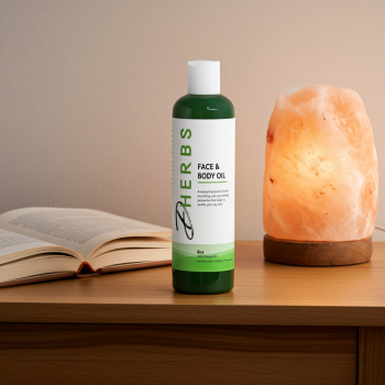 Face and Body Oil (8 oz) - Face and Body Oil for Dry Skin