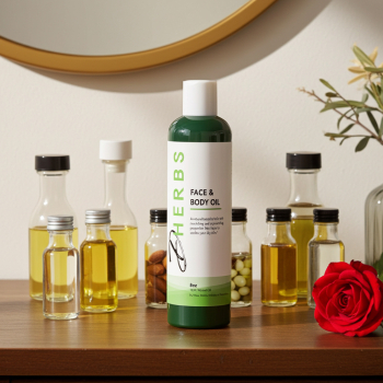 Face and Body Oil (8 oz) - Face and Body Oil for Dry Skin