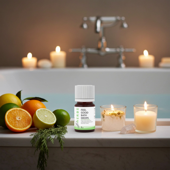 Feel Good Bath Drops - Aromatherapy Drops for Happiness