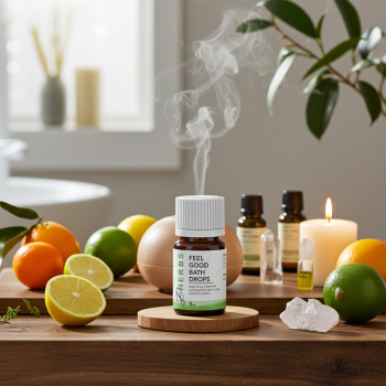 Feel Good Bath Drops - Aromatherapy Drops for Happiness