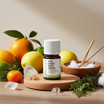 Feel Good Bath Drops - Aromatherapy Drops for Happiness