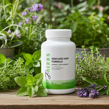 Gray-less Hair - Herbal Gray Hair Supplement