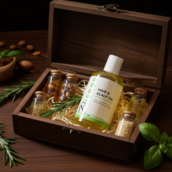 Hair & Scalp Oil - Herbal Hair Oil for Natural Hair Treatment
