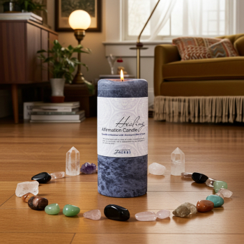 Healing Affirmation Candle - Positive Affirmation Candle