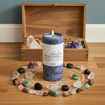 Healing Affirmation Candle - Positive Affirmation Candle