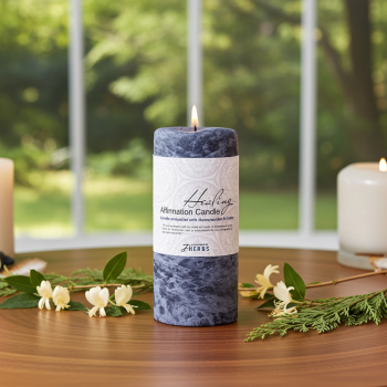 Healing Affirmation Candle - Positive Affirmation Candle