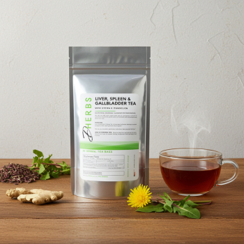Liver, Gallbladder & Spleen Tea - Cleanse Tea for Liver, Spleen and Gallbladder