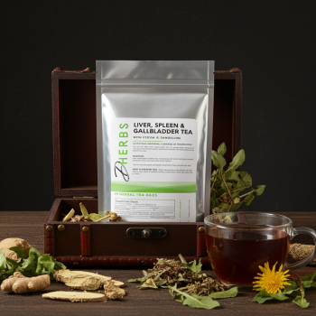 Liver, Gallbladder & Spleen Tea - Cleanse Tea for Liver, Spleen and Gallbladder