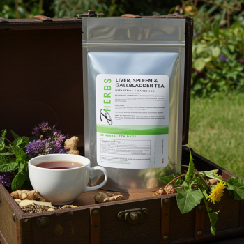 Liver, Gallbladder & Spleen Tea - Cleanse Tea for Liver, Spleen and Gallbladder