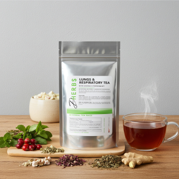 Lungs & Respiratory Tea - Herbal Tea for Lungs - Lung Support Tea