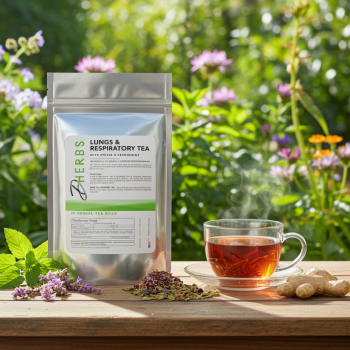 Lungs & Respiratory Tea - Herbal Tea for Lungs - Lung Support Tea