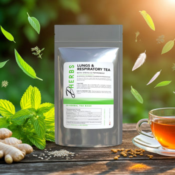 Lungs & Respiratory Tea - Herbal Tea for Lungs - Lung Support Tea