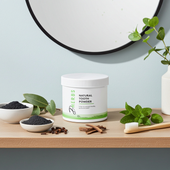 Natural Tooth Powder - Herbal Tooth Powder for Healthy Teeth and Gums