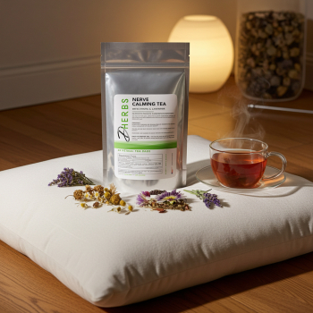 Nerve-Calming Tea - Stress Relief Tea for Anxiety and Sleep