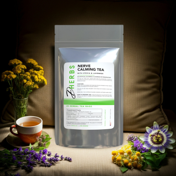 Nerve-Calming Tea - Stress Relief Tea for Anxiety and Sleep