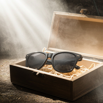 Pinhole Glasses - Pinhole Glasses For Vision Improvement - Natural Vision Support and Eye Comfort