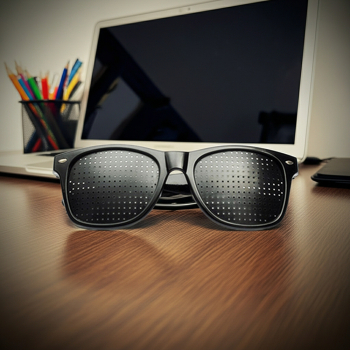Pinhole Glasses - Pinhole Glasses For Vision Improvement - Natural Vision Support and Eye Comfort