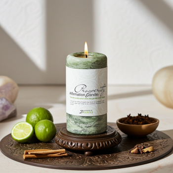 Prosperity Affirmation Candle - Positive Affirmation Candle