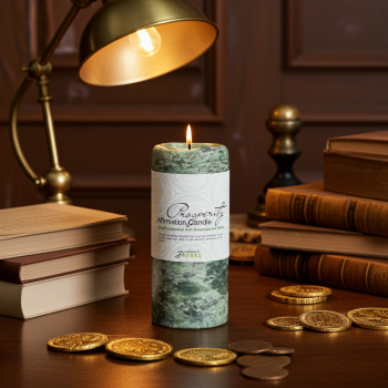 Prosperity Affirmation Candle - Positive Affirmation Candle