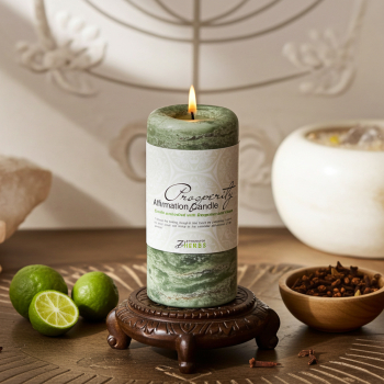 Prosperity Affirmation Candle - Positive Affirmation Candle