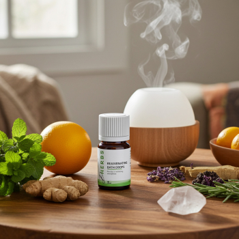 Rejuvenating Bath Drops - Aromatherapy Drops for Energy