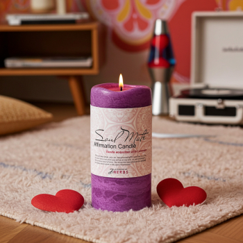 Soul Mate Affirmation Candle - Positive Affirmation Candle