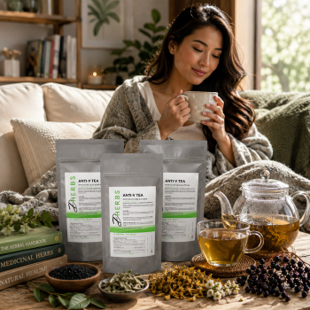 Anti-V Tea Bundle - Anti-Viral Tea for Immune Support (1-Month Supply)