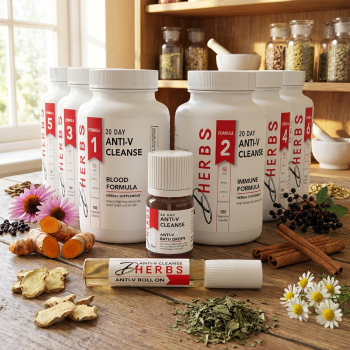 Anti-V Cleanse and Regimen - Antiviral Immune System Cleanse