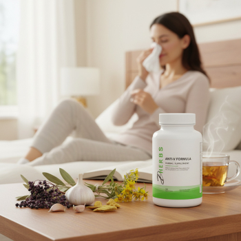 Anti-V Formula - Herbal Immune Supplement (100 Capsules)