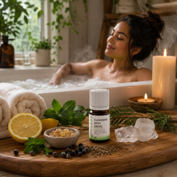 Cleansing Bath Drops - Aromatherapy Drops